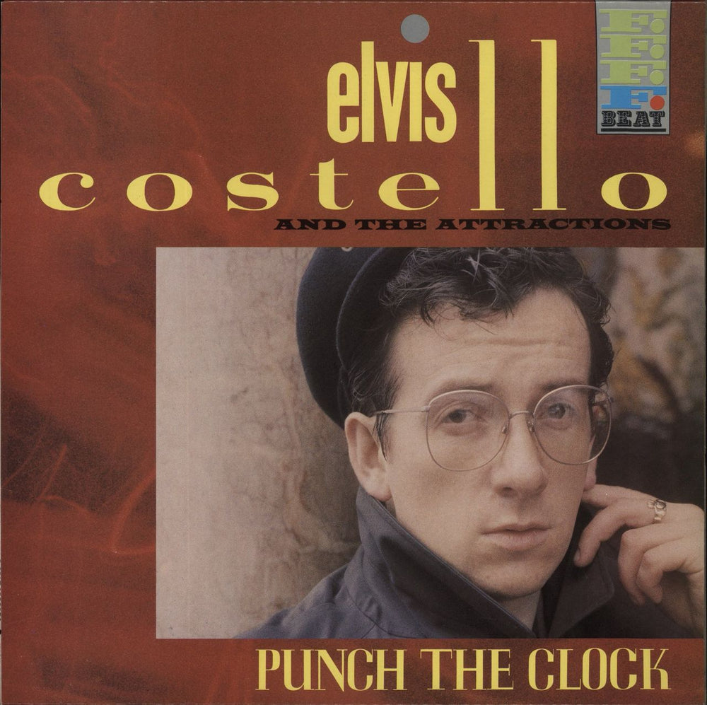 Elvis Costello Punch The Clock UK vinyl LP album (LP record) XXLP19