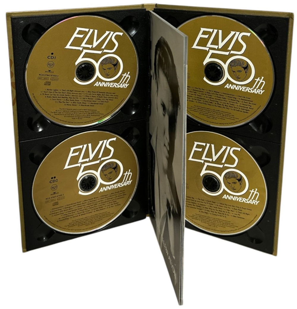Elvis Presley A Golden Celebration UK CD Album Box Set ELVDXAG642294