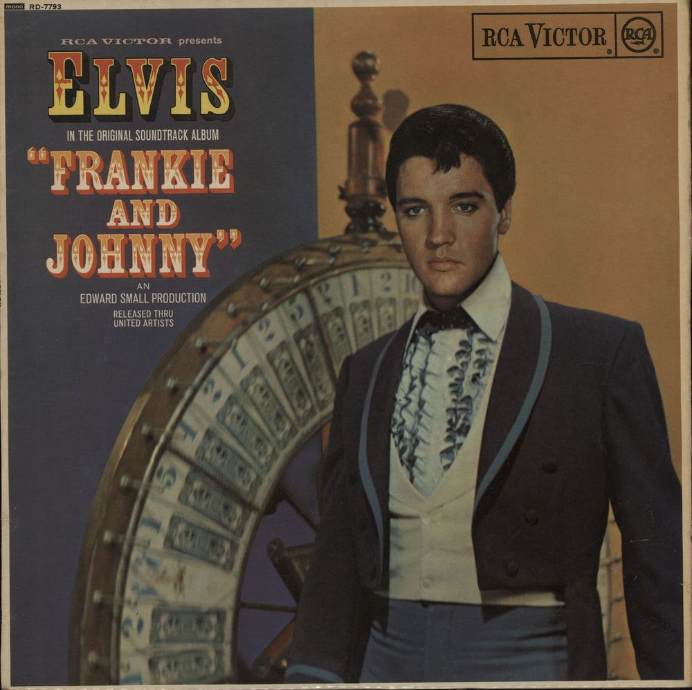 Elvis Presley Frankie And Johnny - 1st - VG UK vinyl LP album (LP record) RD-7793