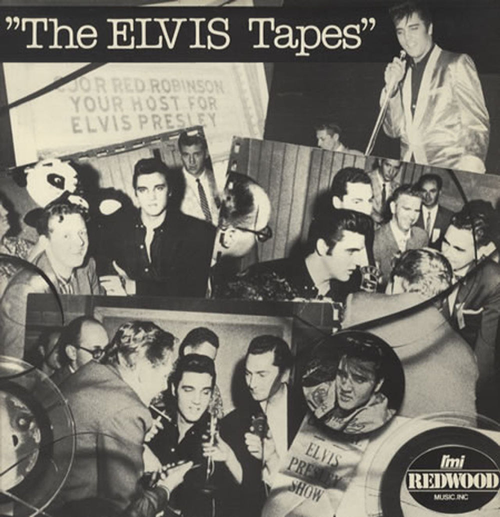 Elvis Presley The Elvis Tapes  UK vinyl LP album (LP record) RED1