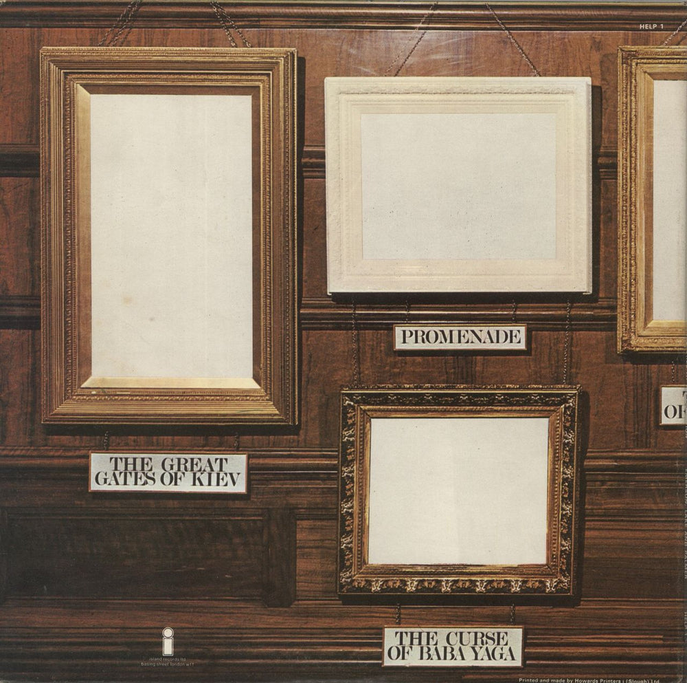 Emerson Lake & Palmer Pictures At An Exhibition - 1st - EX UK vinyl LP album (LP record)