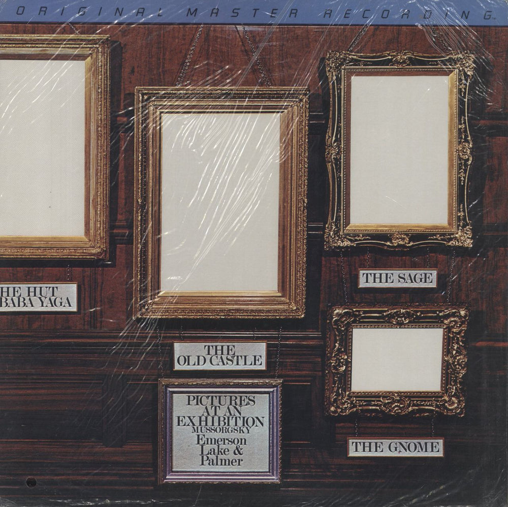 Emerson Lake & Palmer Pictures At An Exhibition - Sealed US vinyl LP album (LP record) MFSL1-031