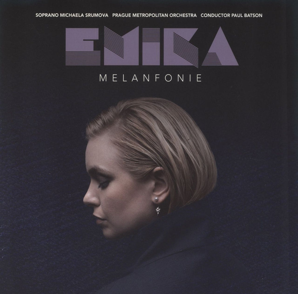 Emika Melanfonie UK vinyl LP album (LP record) EMKLP03