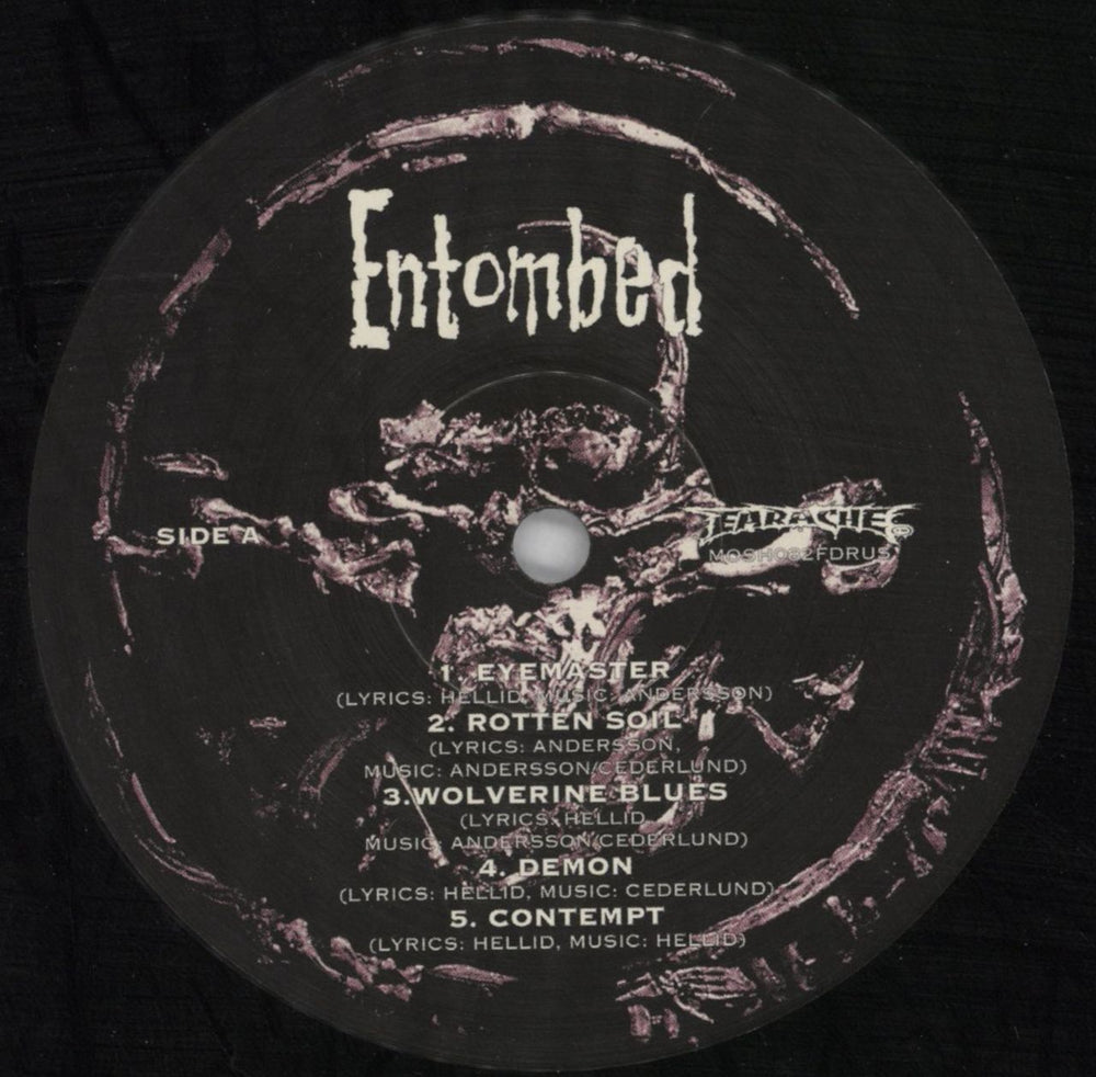 Entombed Wolverine Blues UK vinyl LP album (LP record) ENTLPWO817989