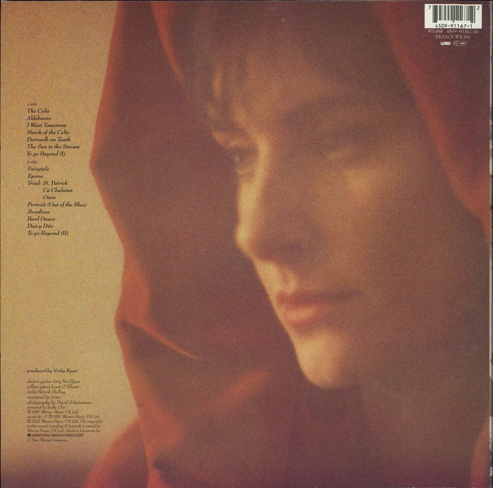 Enya The Celts UK vinyl LP album (LP record) 745099116712