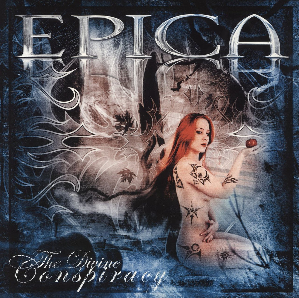 Epica The Divine Conspiracy - Red Vinyl German 2-LP vinyl record set (Double LP Album) NB4128-1