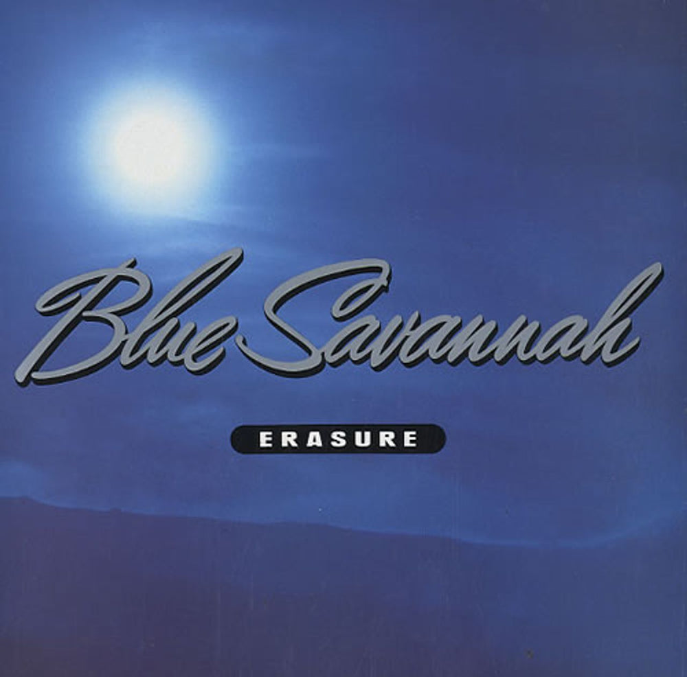 Erasure Blue Savannah UK 7" vinyl single (7 inch record / 45) MUTE109