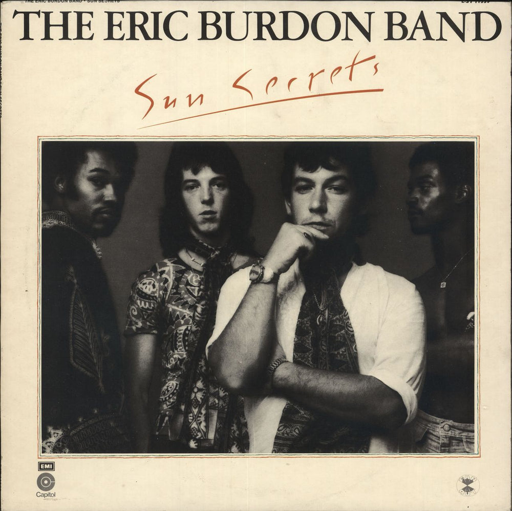 Eric Burdon Sun Secrets UK vinyl LP album (LP record) E-ST11359
