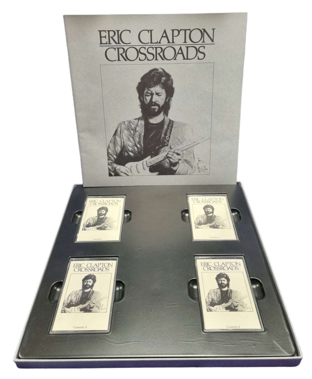 Eric Clapton Crossroads UK Cassette Box CLPXCCR523232