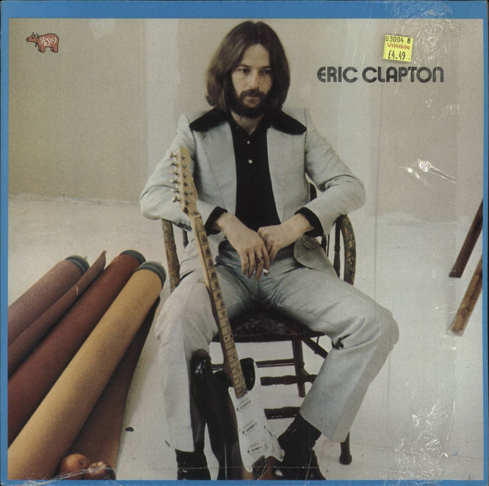 Eric Clapton Eric Clapton - Open Shrink UK vinyl LP album (LP record) SPELP54