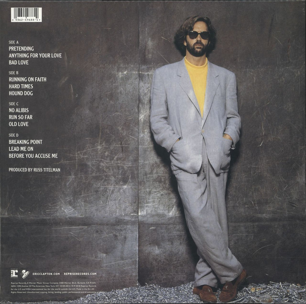 Eric Clapton Journeyman - 140gram Vinyl - Sealed UK 2-LP vinyl record set (Double LP Album) 093624968849
