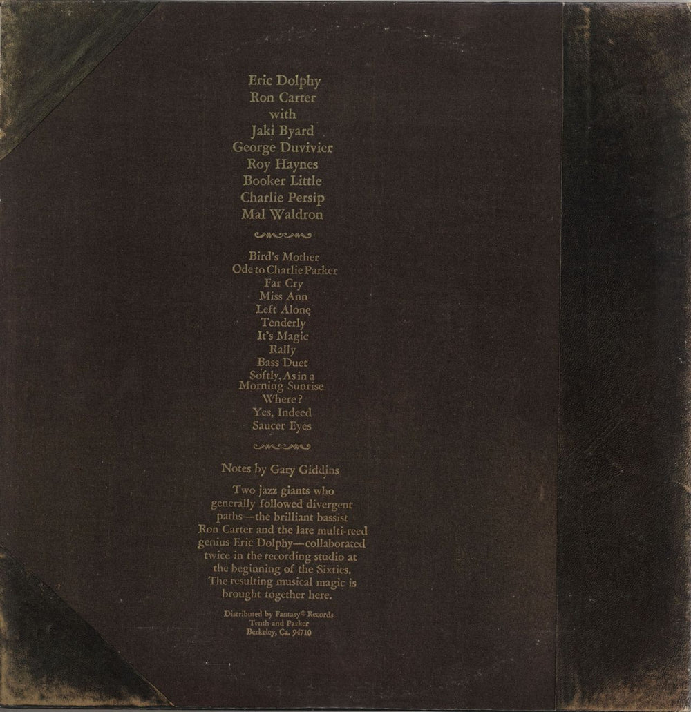 Eric Dolphy Magic US 2-LP vinyl record set (Double LP Album) EDP2LMA734779