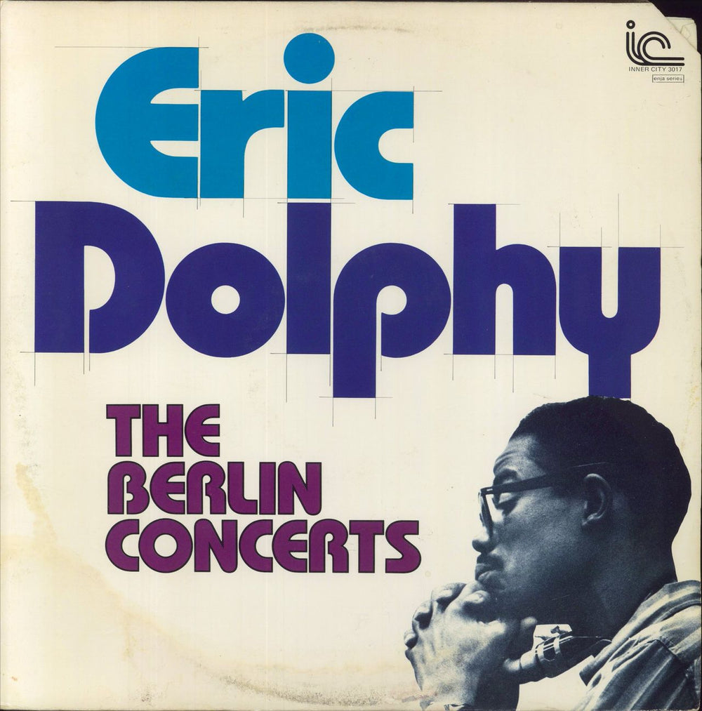 Eric Dolphy The Berlin Concerts US 2-LP vinyl record set (Double LP Album) IC3017-2