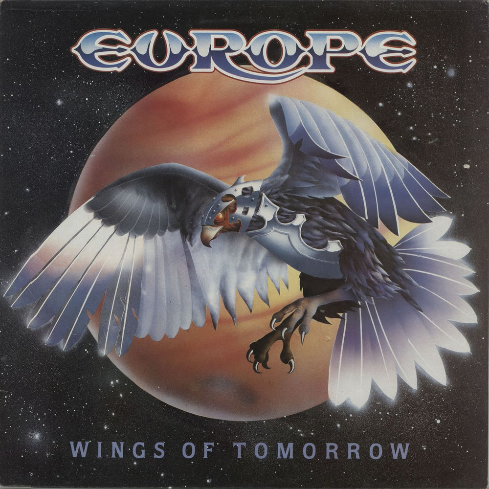 Europe Wings Of Tomorrow UK vinyl LP album (LP record) 4602131