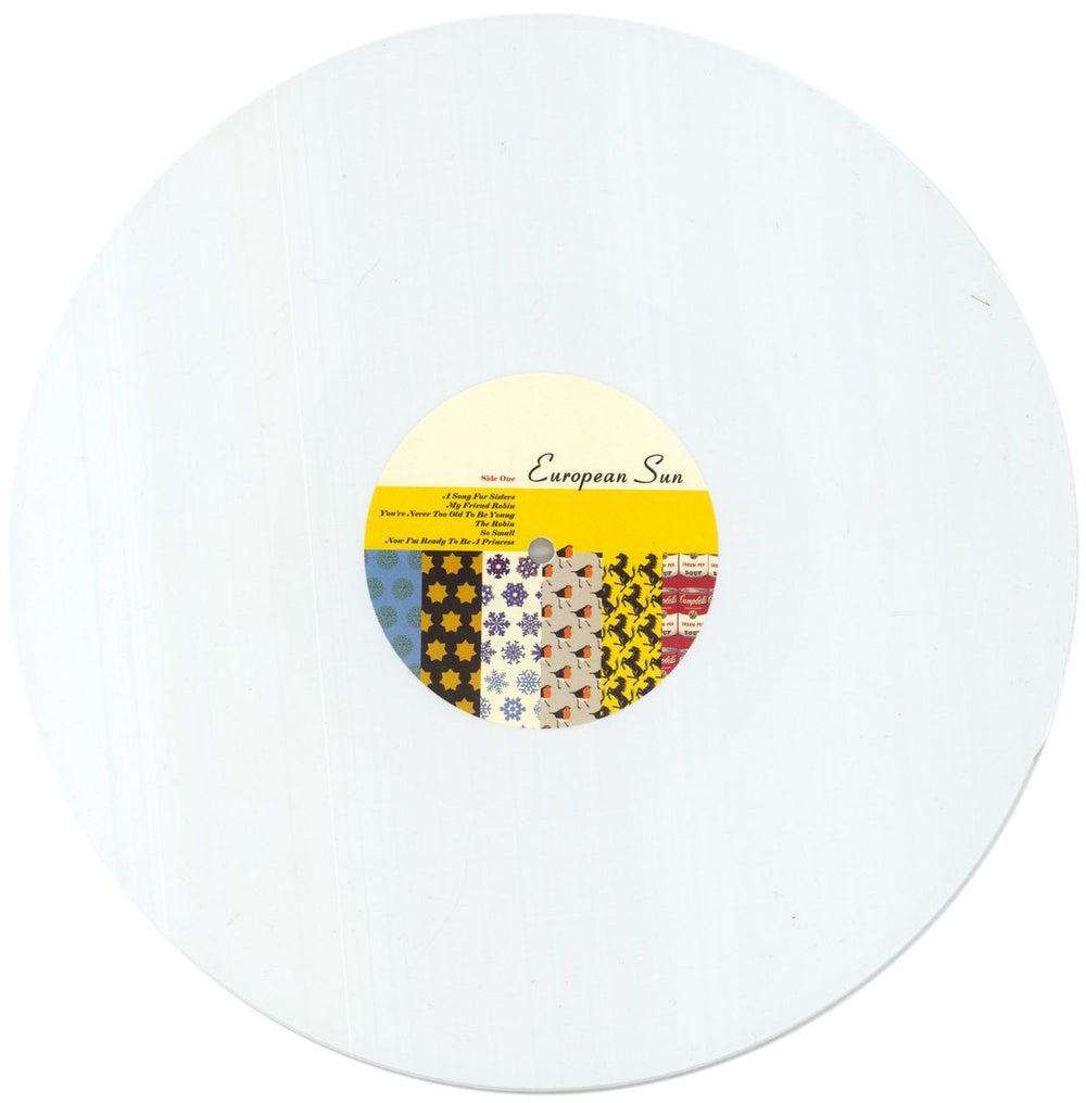 European Sun European Sun - White Vinyl UK vinyl LP album (LP record) 888LPEU858629