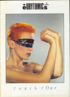 Eurythmics Touch Tour UK tour programme TOUR PROGRAMME