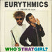 Eurythmics Who's That Girl UK 12" vinyl single (12 inch record / Maxi-single) DAT3