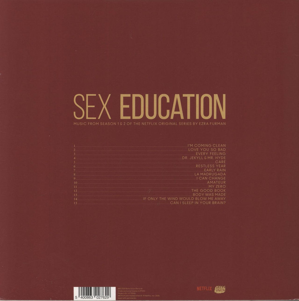 Ezra Furman Sex Education - 180gm UK vinyl LP album (LP record) 5400863027629