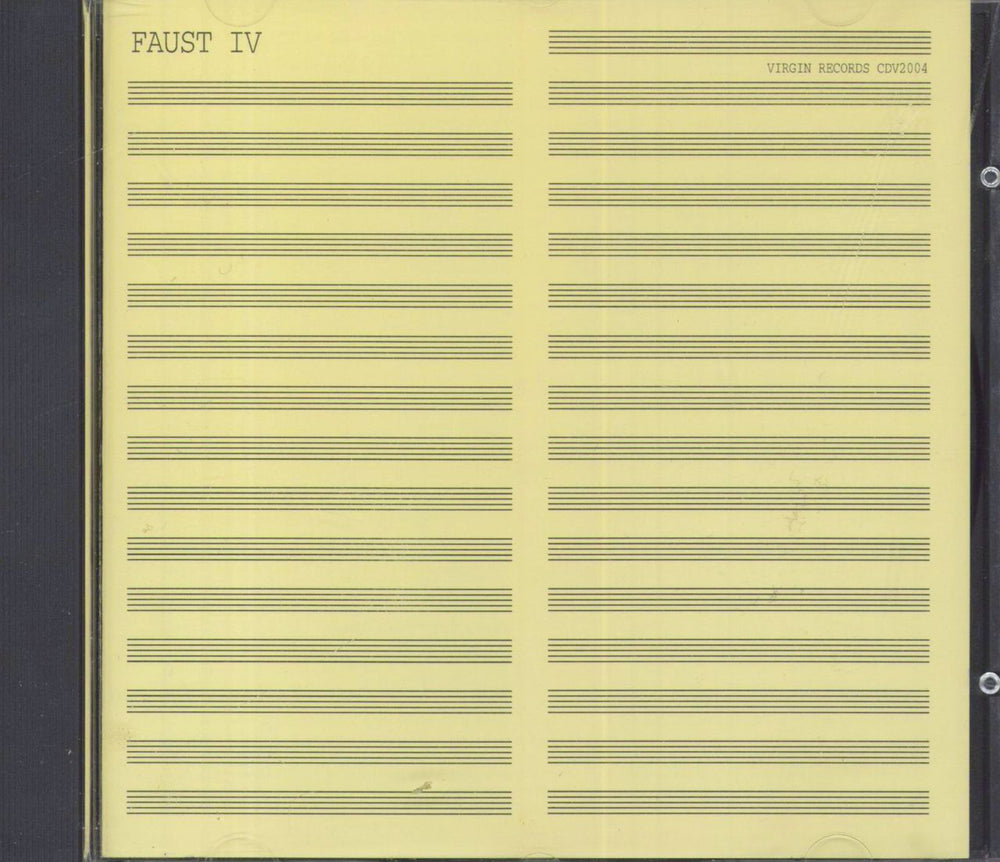 Faust Faust IV UK CD album (CDLP) CDV2004