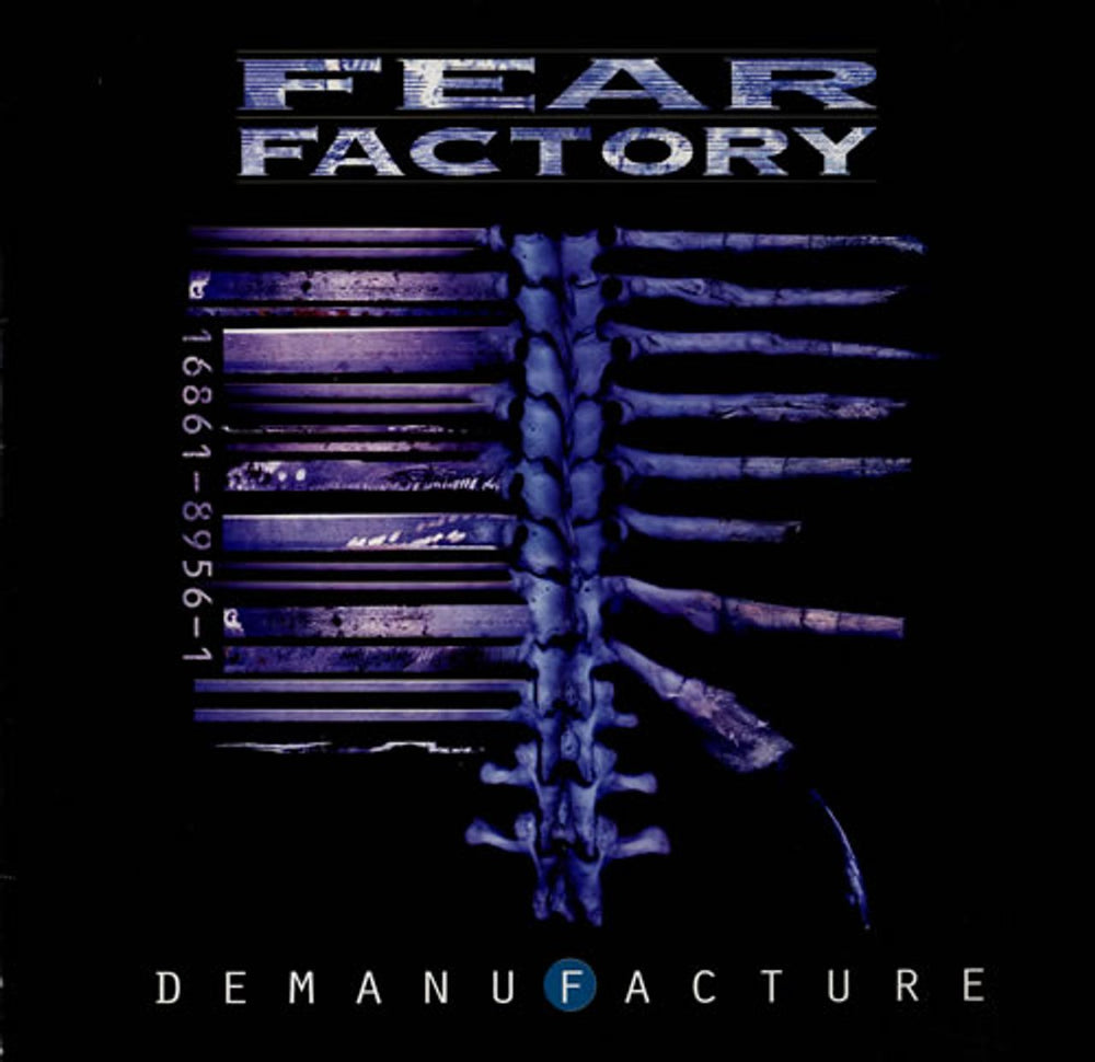 Fear Factory Demanufacture Dutch vinyl LP album (LP record) RR8956-1