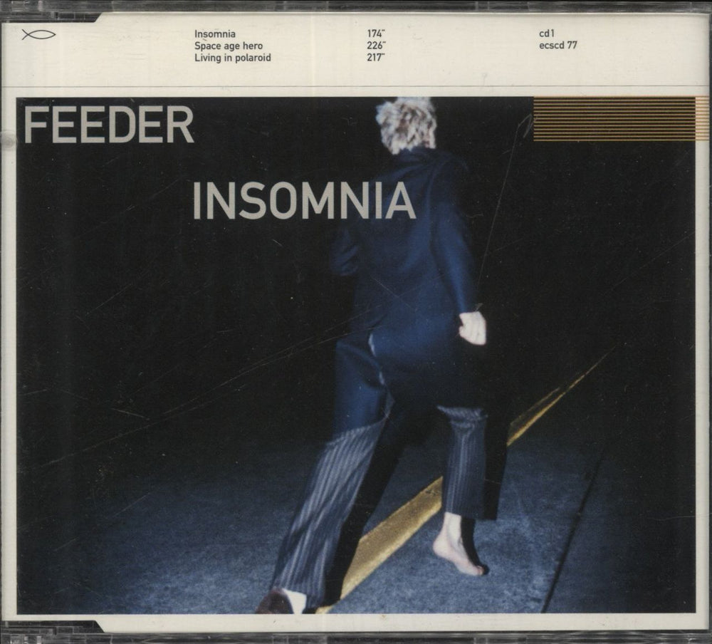 Feeder Insomnia UK CD single (CD5 / 5") ECSCD77