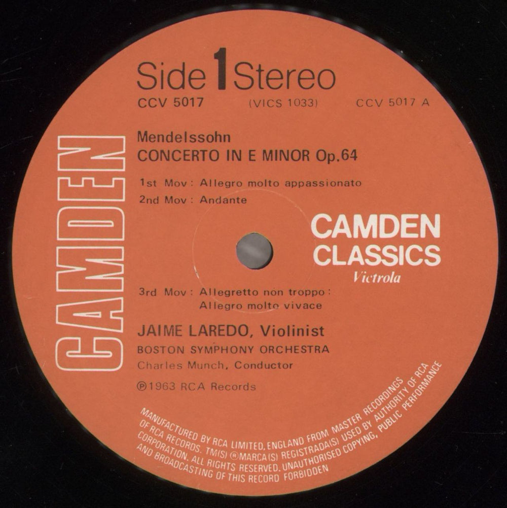 Felix Mendelssohn Mendelssohn: Violin Concerto / Bruch: Violin Concerto UK vinyl LP album (LP record) M2BLPME857139