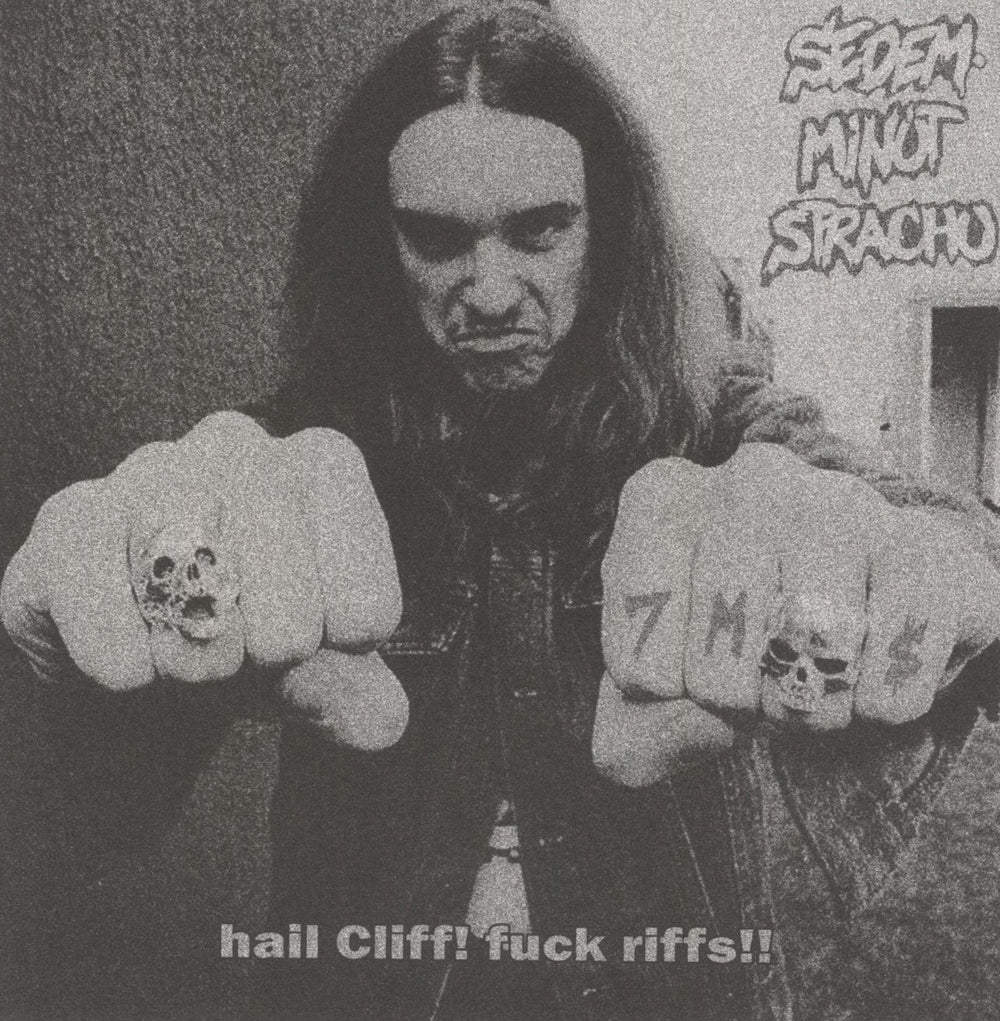 Final Exit Brutal Accidents / Hail Cliff! Fuck Riffs!! - Glow In The Dark Vinyl US 7" vinyl single (7 inch record / 45)