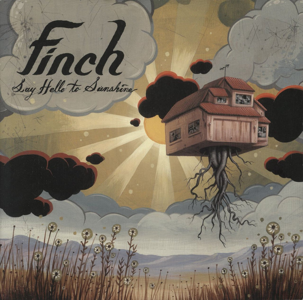 Finch (US) Say Hello To Sunshine - 180gm Blue & Grey Marble Vinyl US 2-LP vinyl record set (Double LP Album) SRC049