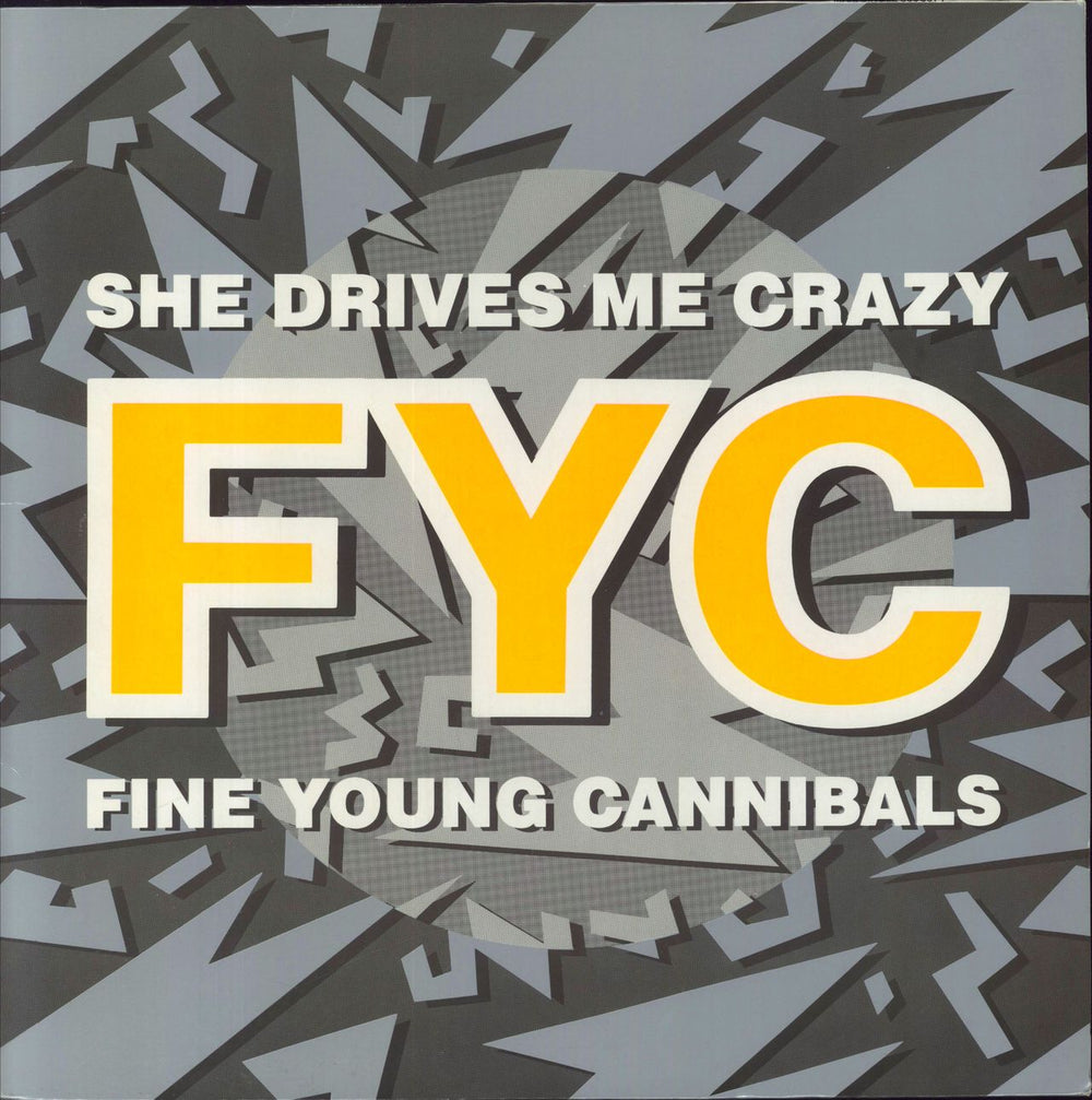 Fine Young Cannibals She Drives Me Crazy German 12" vinyl single (12 inch record / Maxi-single) 219259