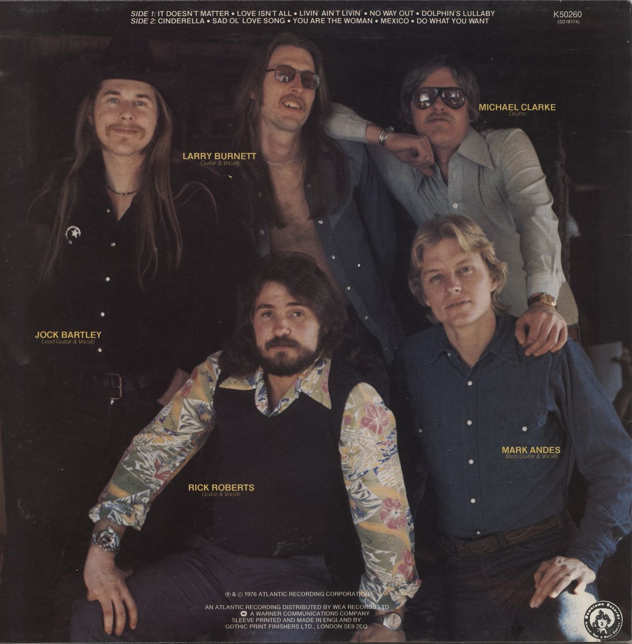 Firefall Firefall UK vinyl LP album (LP record)