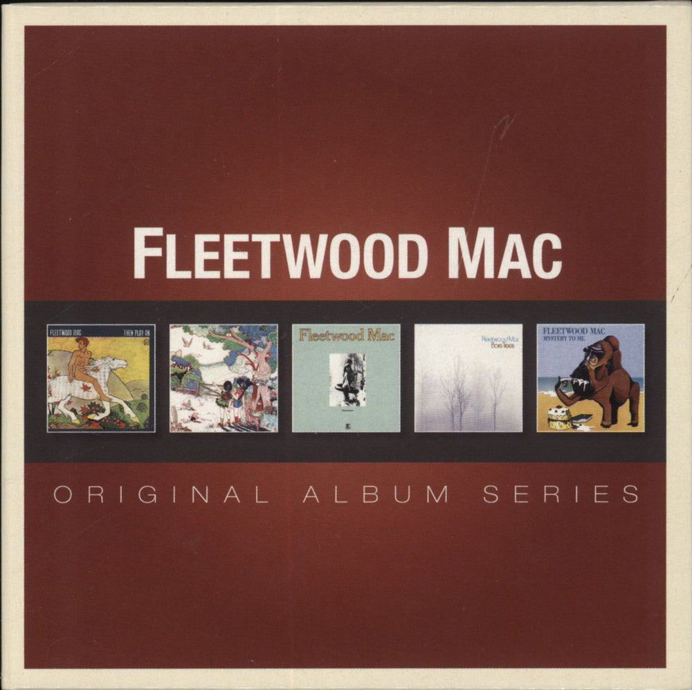 Fleetwood Mac Original Album Series UK 5-CD album set 8122797193