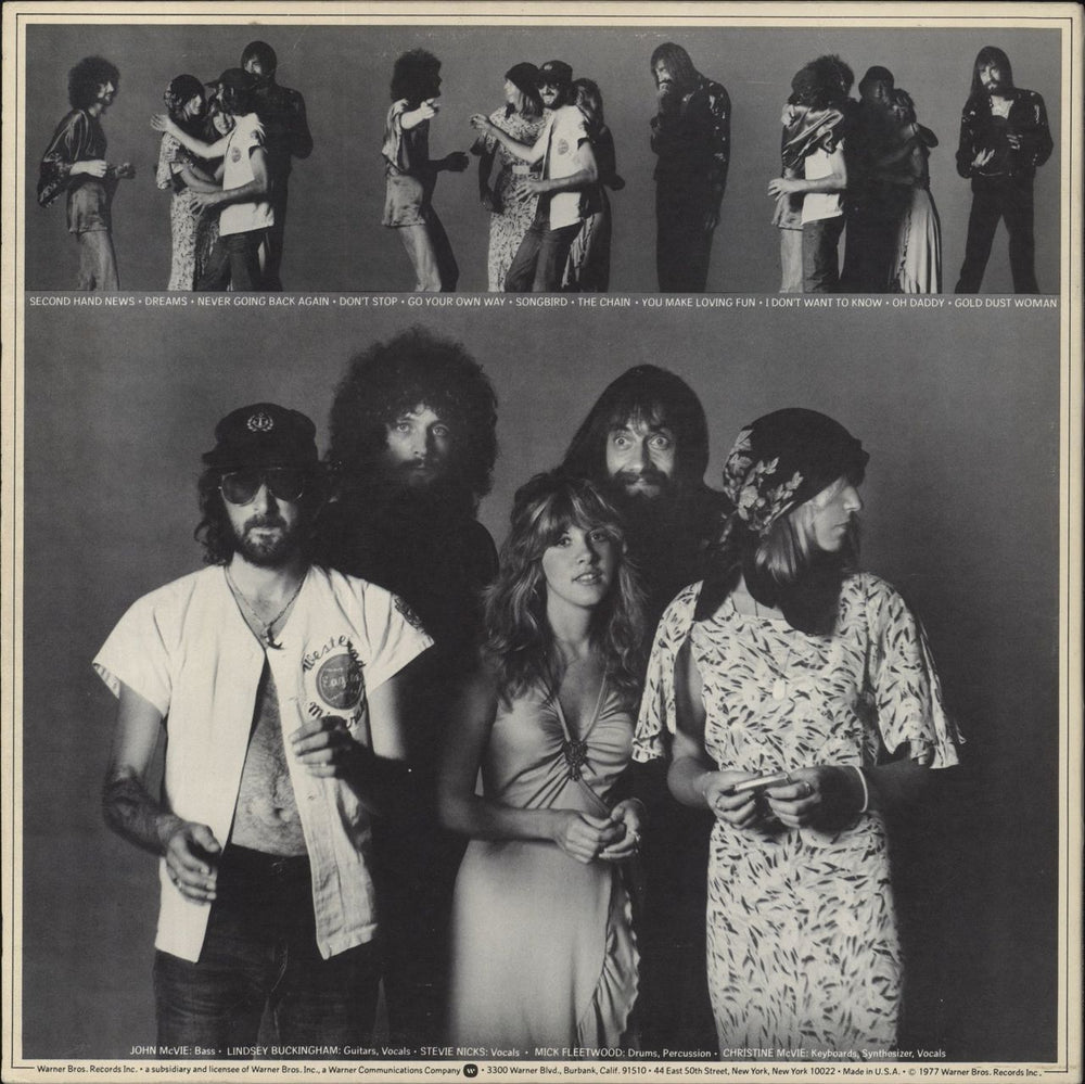 Fleetwood Mac Rumours - EX US vinyl LP album (LP record)