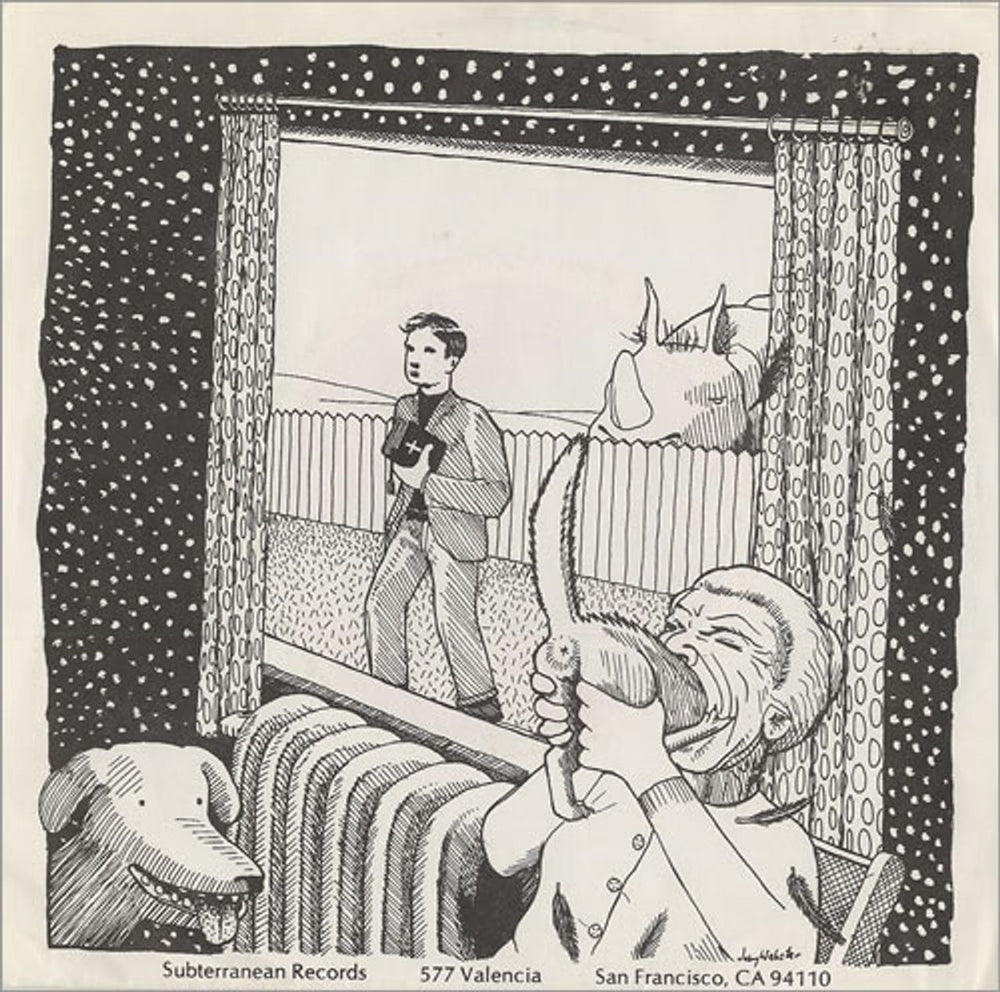 Flipper Get Away - Green Vinyl US 7" vinyl single (7 inch record / 45) SUB35