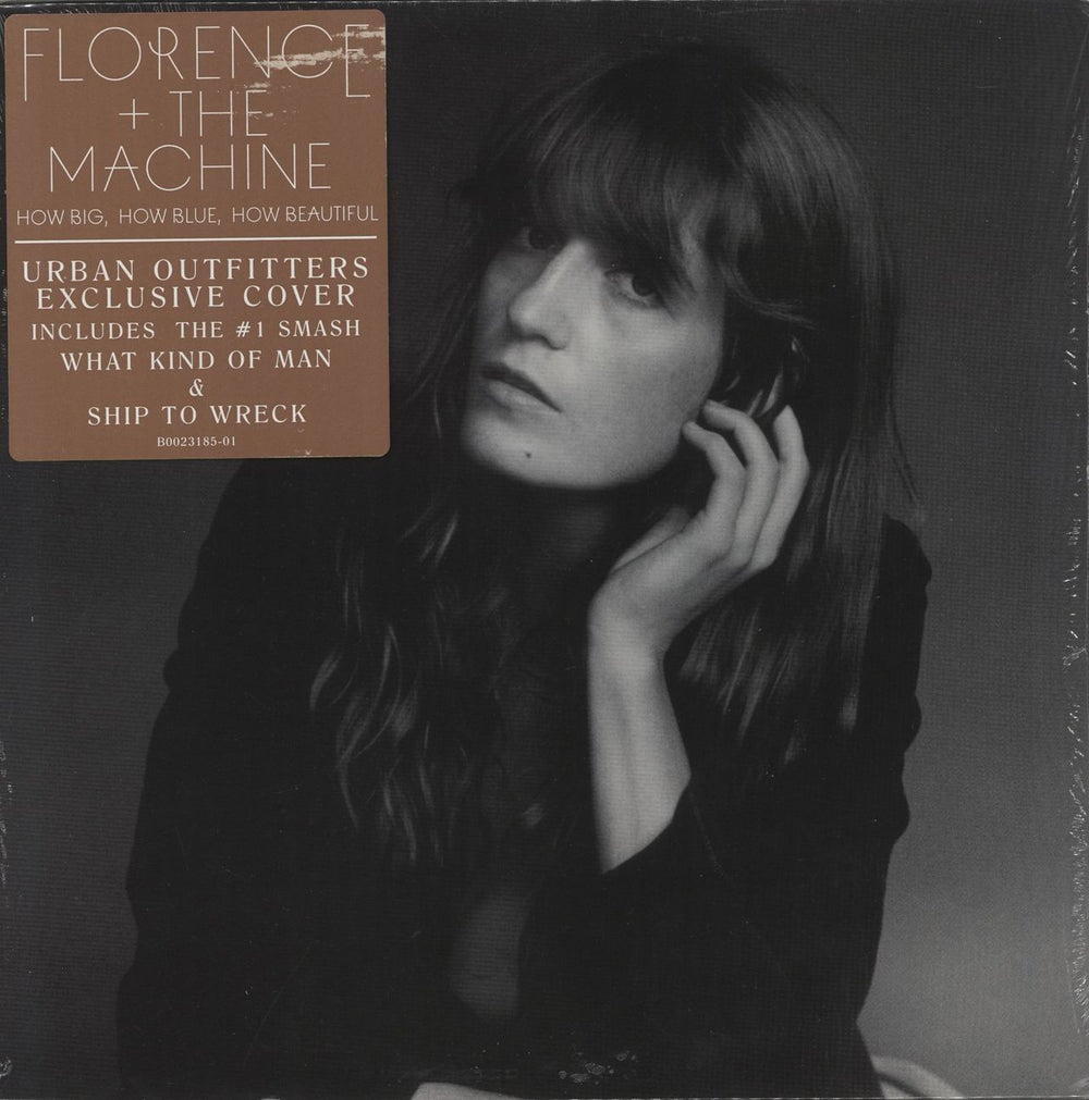 Florence + The Machine How Big, How Blue, How Beautiful - Urban Outfitter Sleeve US 2-LP vinyl record set (Double LP Album) B0023185-01