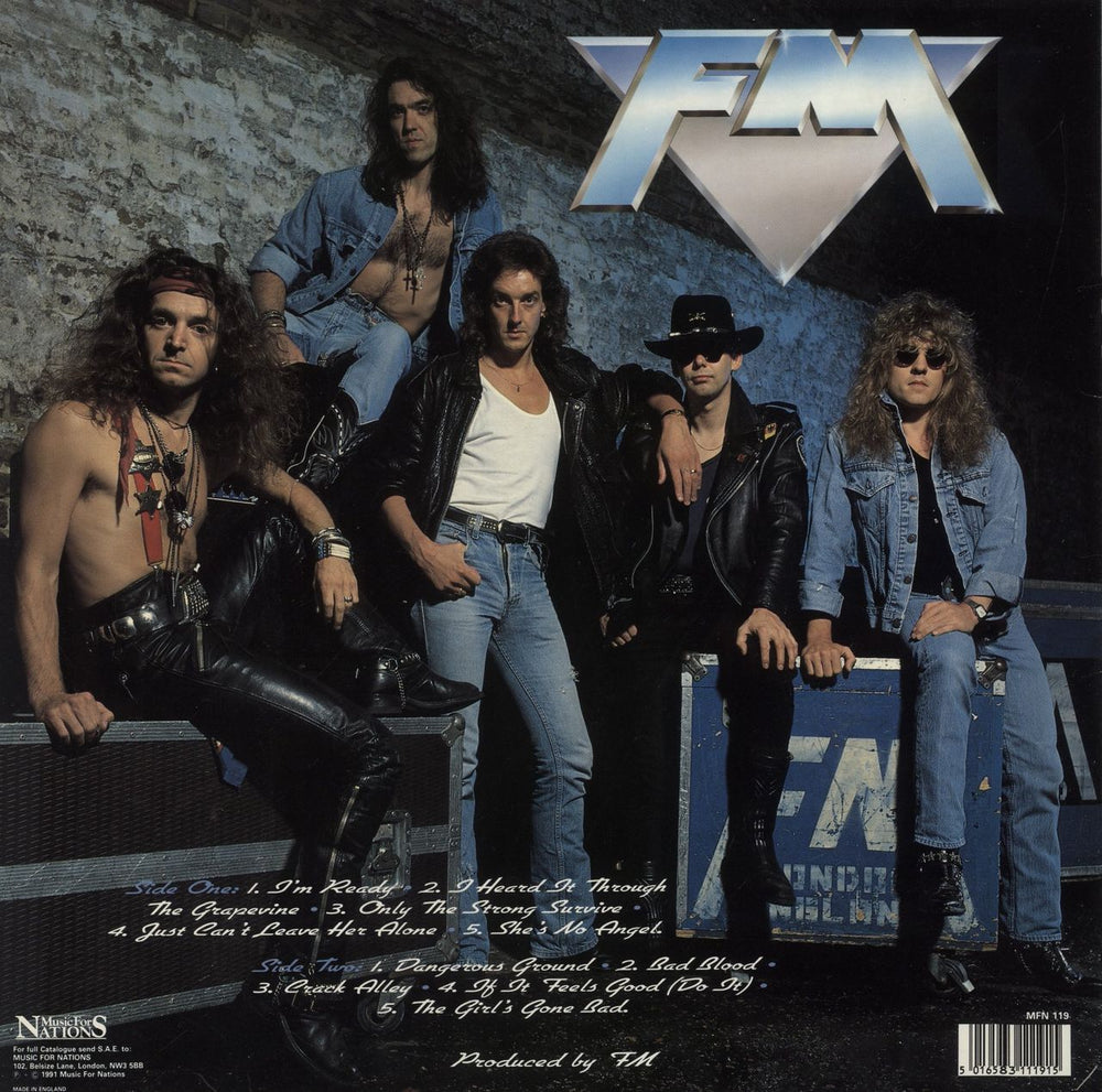 FM Takin' It To The Streets UK vinyl LP album (LP record) 5016583111915