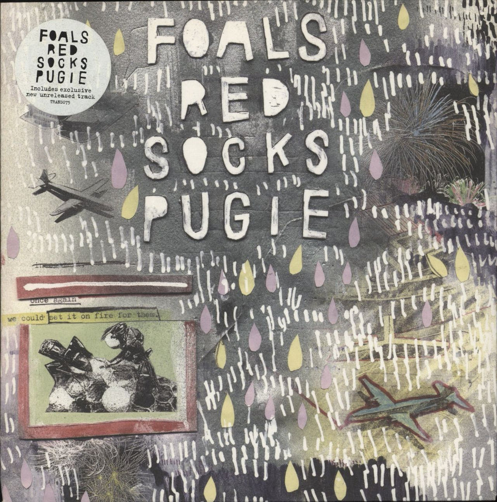 Foals Red Socks Pugie UK 7" vinyl single (7 inch record / 45) TRANS075