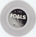Foals Split - Clear Vinyl - RSD 2011 US 7" vinyl single (7 inch record / 45) FOA07SP865580