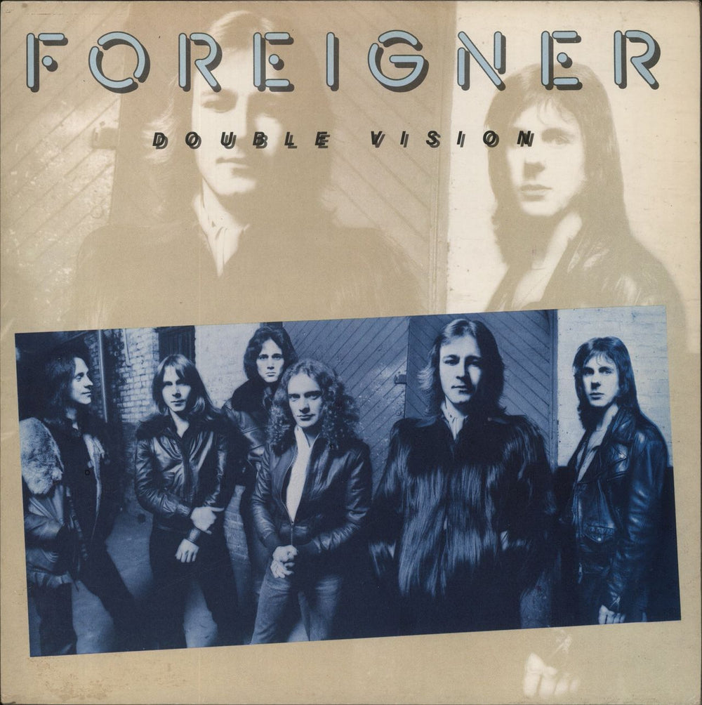 Foreigner Double Vision - EX UK vinyl LP album (LP record) K50476