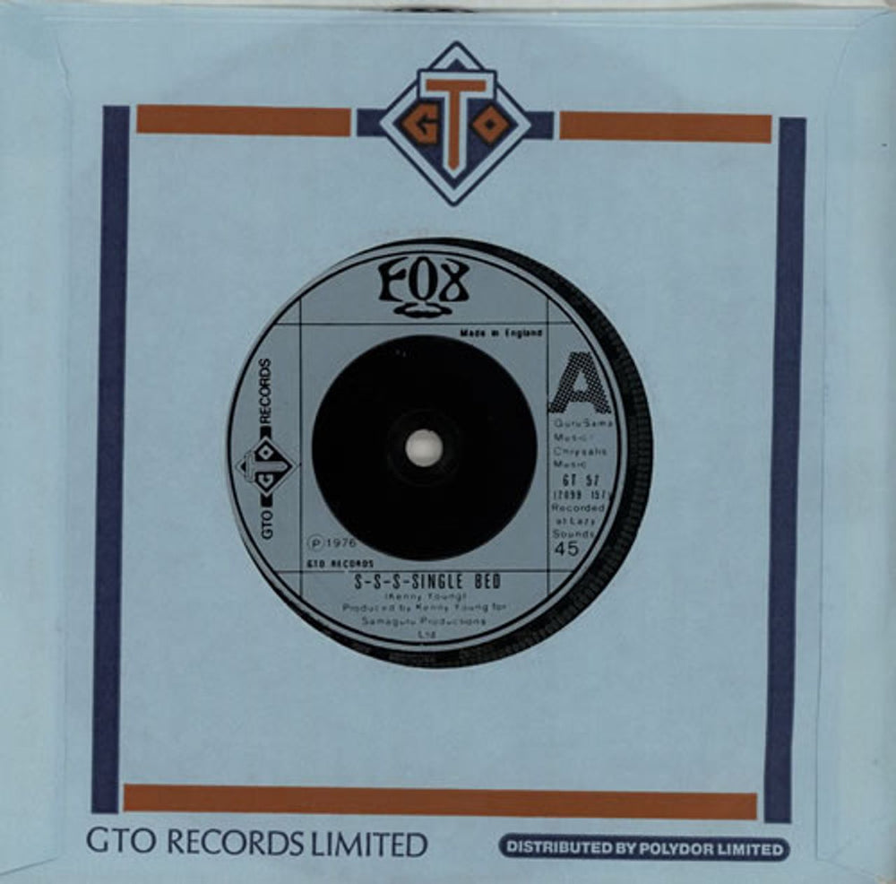 Fox S-S-S-Single Bed UK 7" vinyl single (7 inch record / 45) GT57