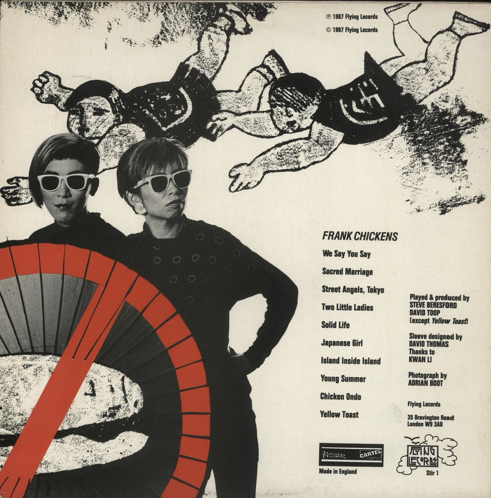 Frank Chickens Get Chickenized UK vinyl LP album (LP record)