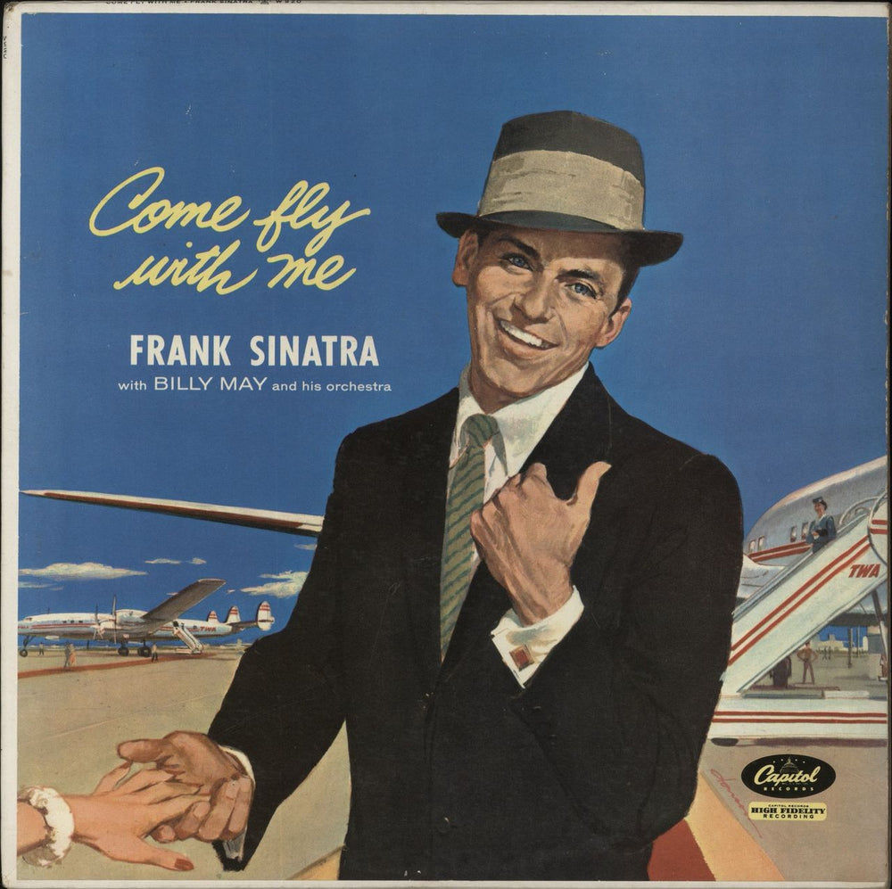 Frank Sinatra Come Fly With Me US vinyl LP album (LP record) W920