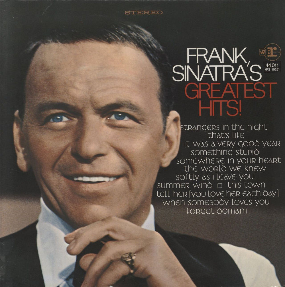 Frank Sinatra Greatest Hits German vinyl LP album (LP record) 44011