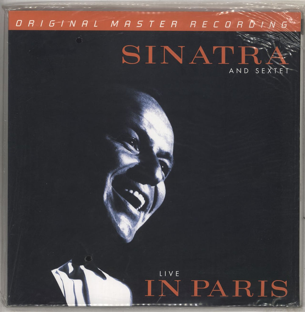 Frank Sinatra Live In Paris - Sealed US 2-LP vinyl record set (Double LP Album) MFSL2-312