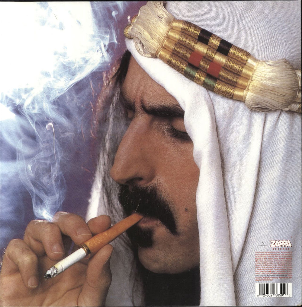 Frank Zappa Sheik Yerbouti: Remastered - 180 Gram Vinyl UK 2-LP vinyl record set (Double LP Album) 824302385913