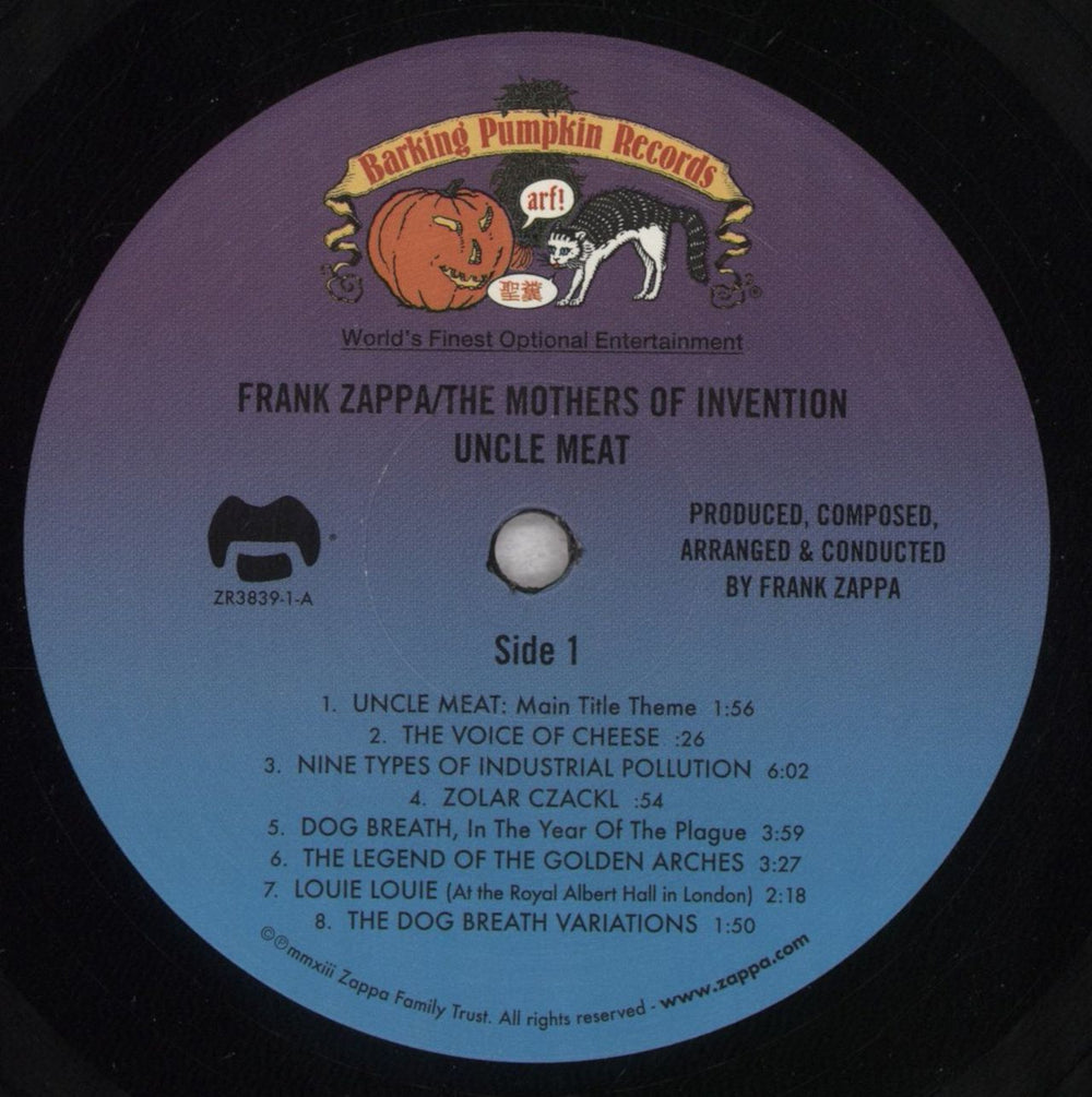 Frank Zappa Uncle Meat: Remastered - 180 Gram Vinyl UK 2-LP vinyl record set (Double LP Album) ZAP2LUN666358