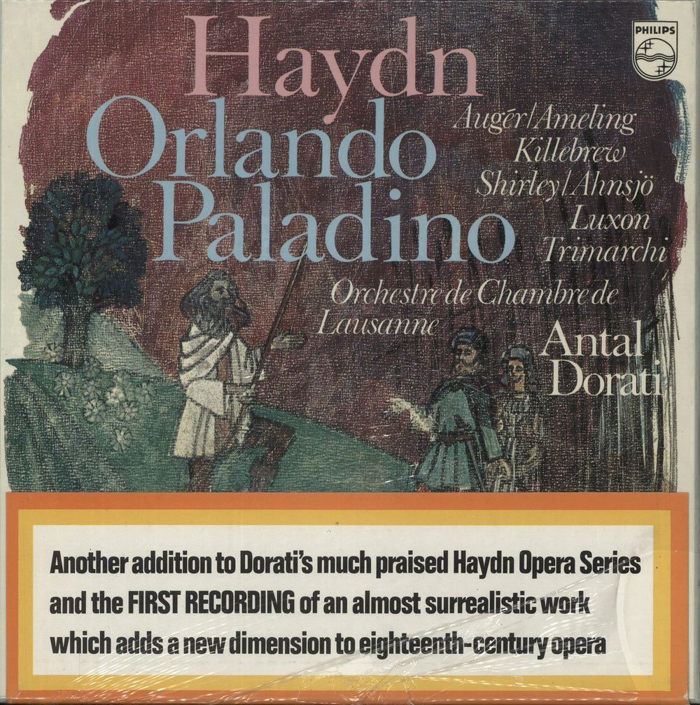 Franz Joseph Haydn Orlando Paladino - Sealed Dutch Vinyl Box Set 6707029