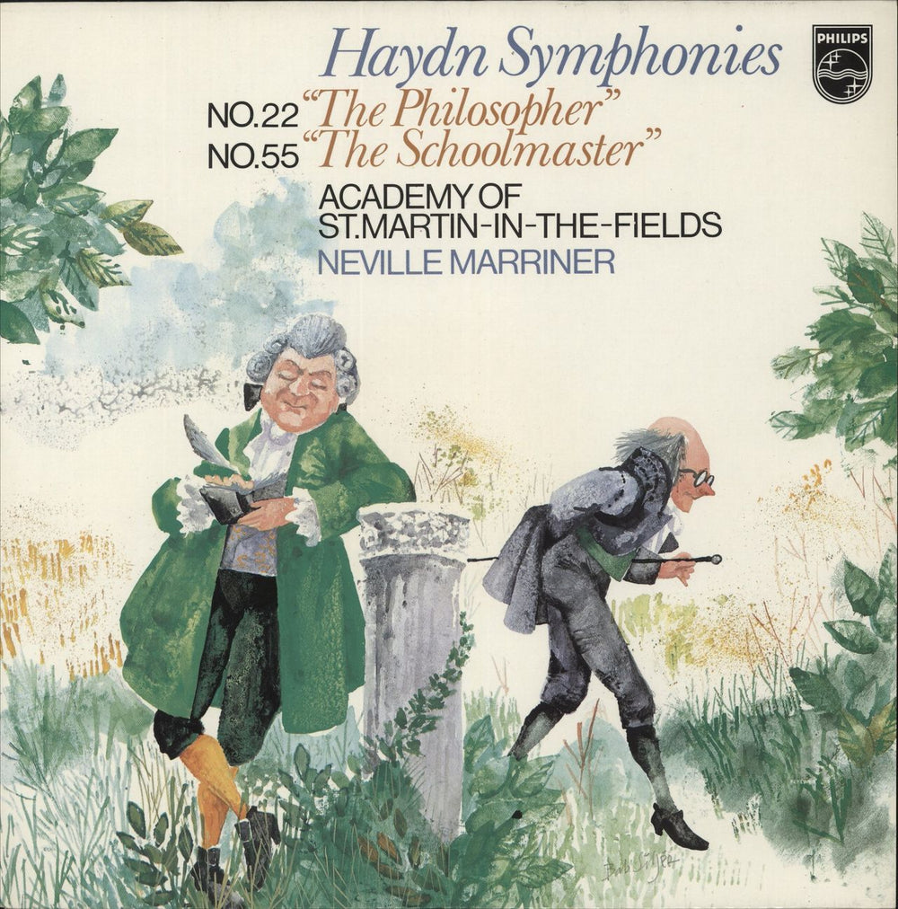 Franz Joseph Haydn Symphonies No. 22 "The Philosopher", No. 55 "The Schoolmaster" Dutch vinyl LP album (LP record) 9500198