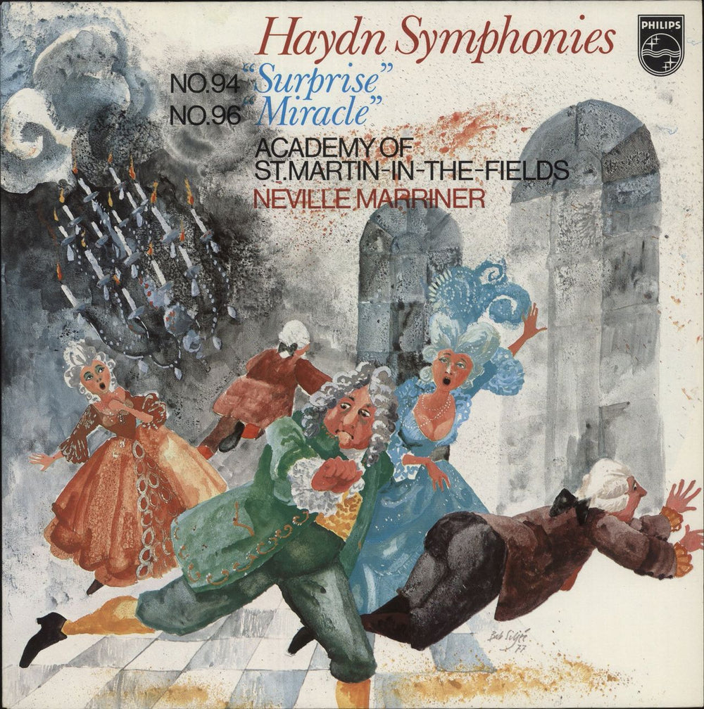Franz Joseph Haydn Symphonies - Nr. 94 "Surprise” / Nr. 96 "Miracle” UK vinyl LP album (LP record) 9500348