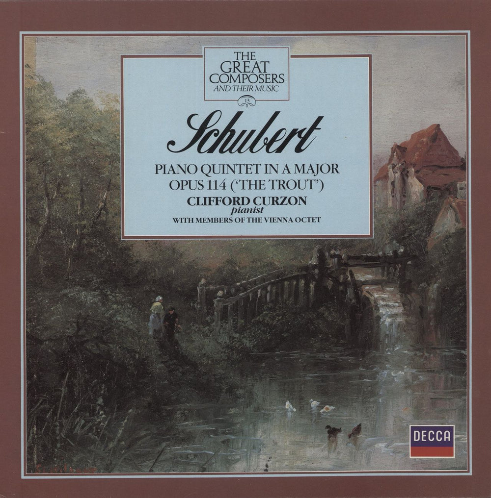 Franz Schubert Piano Quintet In A Major, Opus 114 + Magazine UK vinyl LP album (LP record) 410490-1