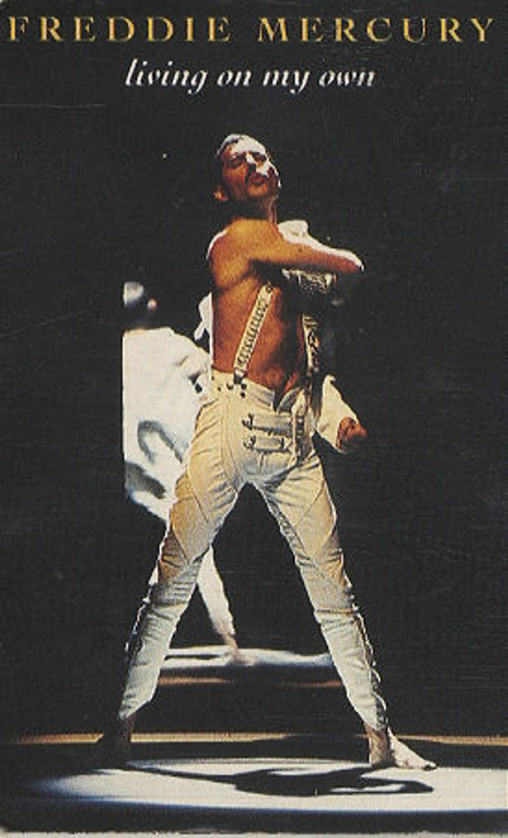 Freddie Mercury Living On My Own UK cassette single TCR6355